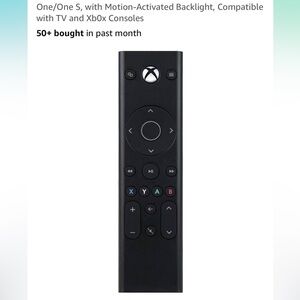Black Xbox Remote Control